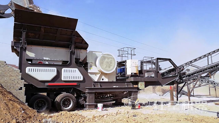 車載移動碎石機 車載移動碎石機