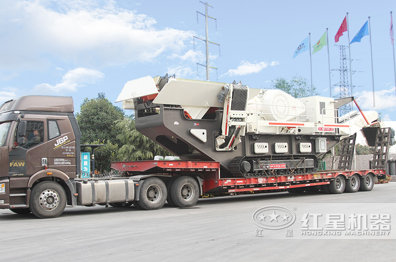 履帶移動破碎機設備發(fā)往浙江 履帶移動破碎機設備發(fā)往浙江