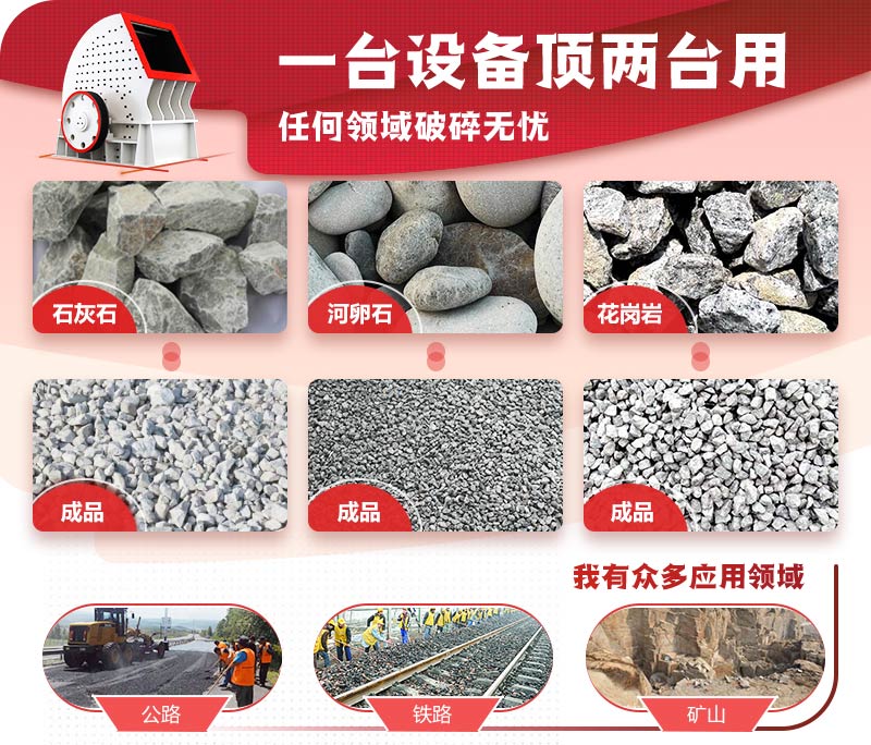 錘式破碎機應(yīng)用物料 錘式破碎機應(yīng)用物料