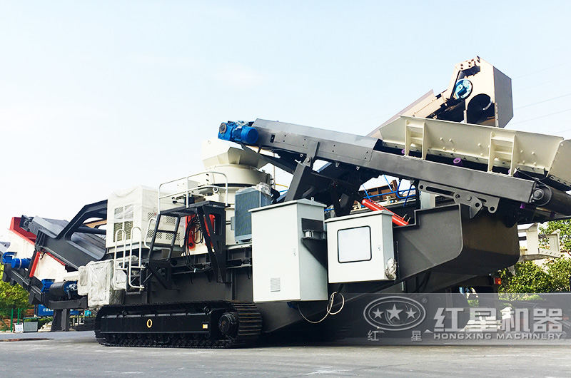 履帶圓錐式流動(dòng)碎石機(jī)圖片 履帶圓錐式流動(dòng)碎石機(jī)圖片