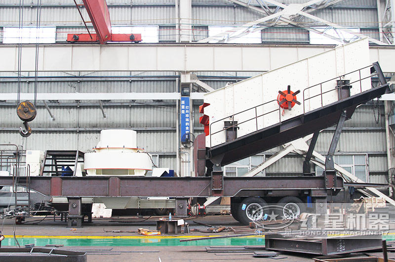 移動式立軸沖擊破碎機：隨時移動，符合環保