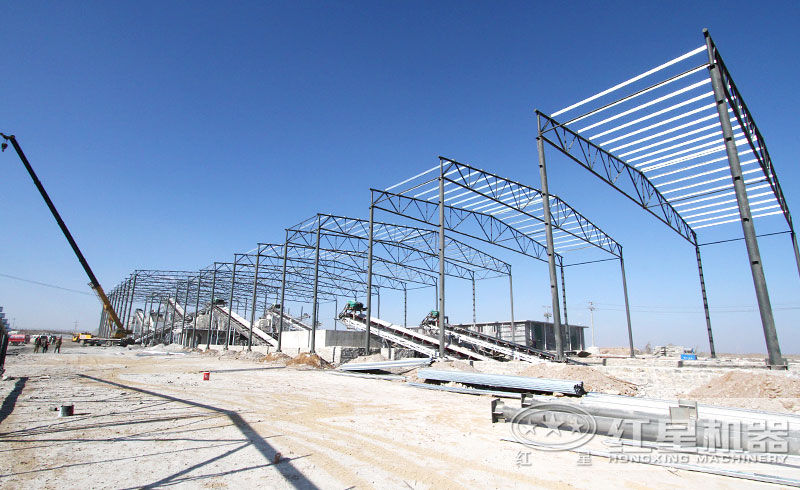 河北客戶(hù)石子廠生產(chǎn)線(xiàn)