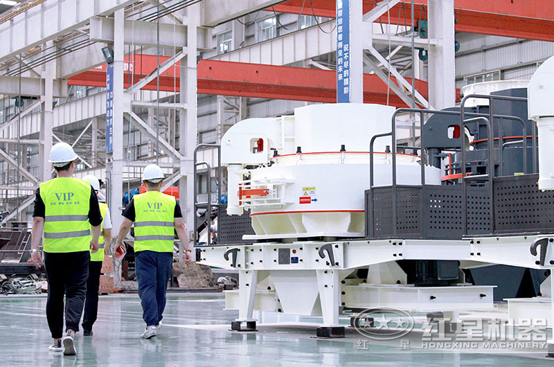 客戶到紅星設備生產車間考察 客戶到紅星設備生產車間考察