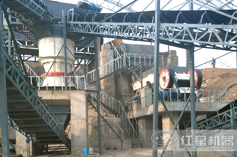 山東客戶(hù)日產(chǎn)5000噸碎石機(jī)生產(chǎn)線