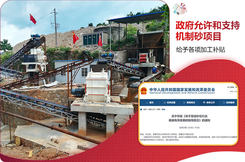 支持機(jī)制砂項目 支持機(jī)制砂項目
