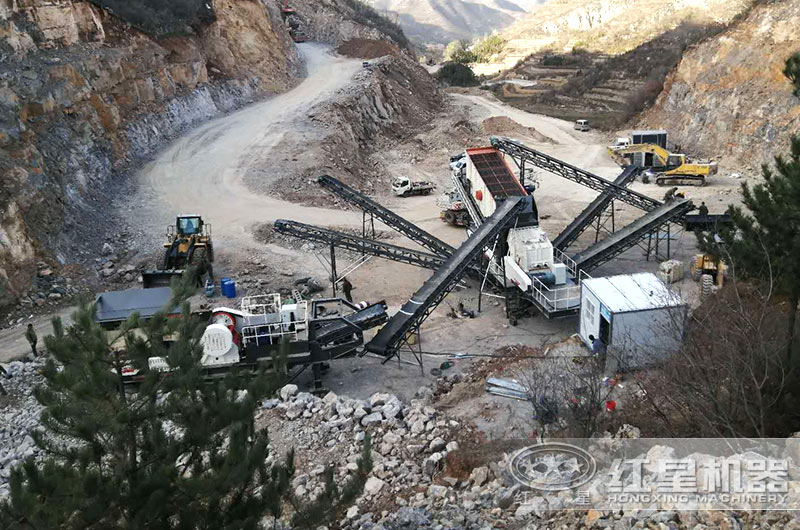 四川客戶隧道廢料篩分和利用項目 四川客戶隧道廢料篩分和利用項目