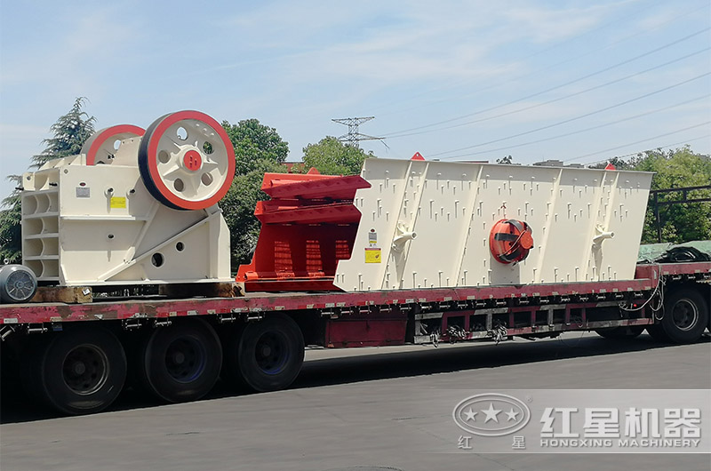 A、B填料生產設備已發貨