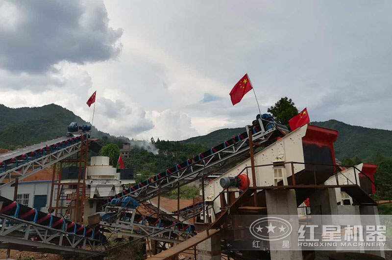 人工制砂加工客戶現場 人工制砂加工客戶現場