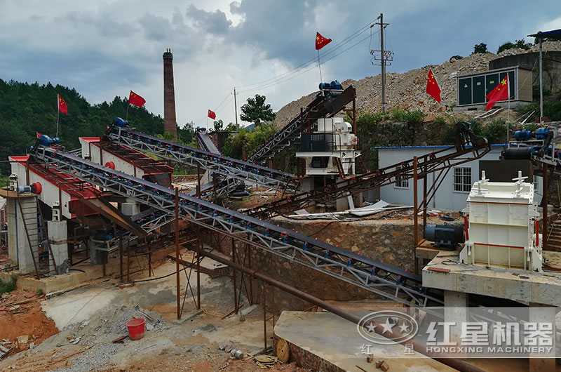 碎石生產(chǎn)客戶現(xiàn)場(chǎng)實(shí)拍 碎石生產(chǎn)客戶現(xiàn)場(chǎng)實(shí)拍