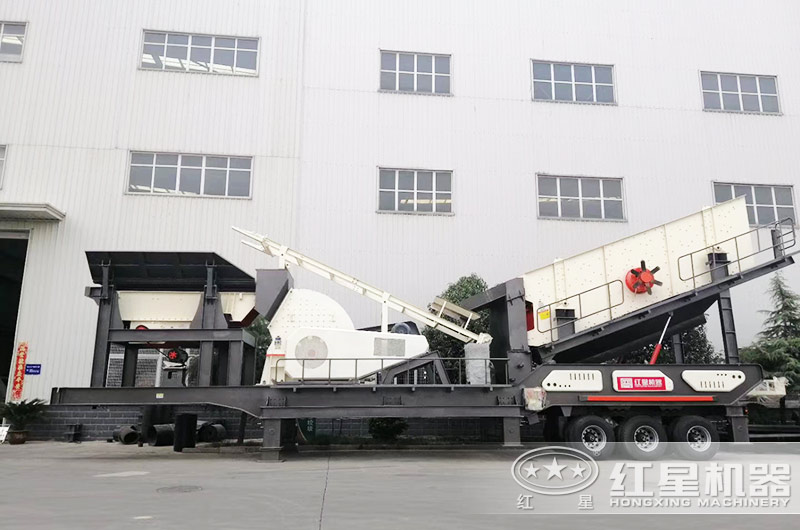 一體式移動煤矸石粉碎機 一體式移動煤矸石粉碎機